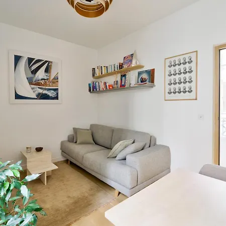 Parisian Charm, Modern & Quiet Lägenhet *